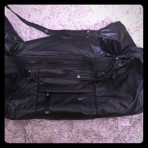 Black Nike gym bag